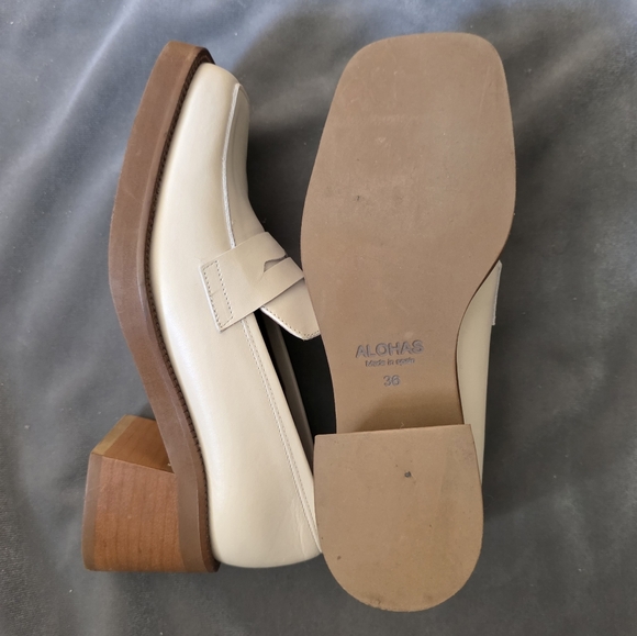 Alohas Roxanne Leather Loafers - Picture 8 of 8